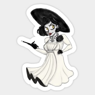 Lady Dimitrescu chibi Sticker